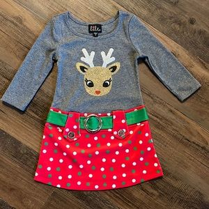holiday reindeer Lilt dress.